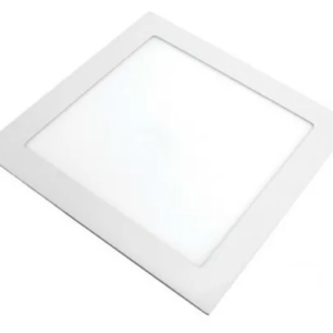 Luminaria Painel Plafon LED Quadrada Embutir 9w 3000k Branco Quente Skypix